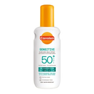 Άνοιξη Carroten – Sensitive SPF50+ Αντηλιακό Γαλάκτωμα Spray 200ml