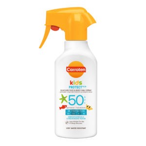 4Εποχές Carroten – Kids Protect Plus SPF50 Αντηλιακό Γαλάκτωμα Προσώπου & Σώματος Spray 270ml