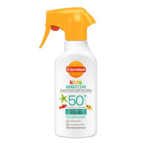 Άνοιξη Carroten – Kids Sensitive SPF50+ Αντηλιακό Γαλάκτωμα Προσώπου & Σώματος Spray 270ml