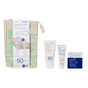 4Seasons Korres – Hydrate Your Skin: Yoghurt Sunscreen Face Cream SPF50 50ml & Foaming Cream Cleanser 20ml & Probiotic Skin-Supplement Serum 1.5ml