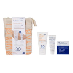 Face Sun Protetion Korres – Hydrate Your Skin: Yoghurt Sunscreen Face Cream SPF30 50ml & Foaming Cream Cleanser 20ml & Probiotic Skin-Supplement Serum 1.5ml