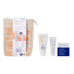 Face Sun Protetion Korres – Hydrate Your Skin: Yoghurt Tinted Sunscreen Face Cream SPF30 50ml & Foaming Cream Cleanser 20ml & Probiotic Skin-Supplement Serum 1.5ml