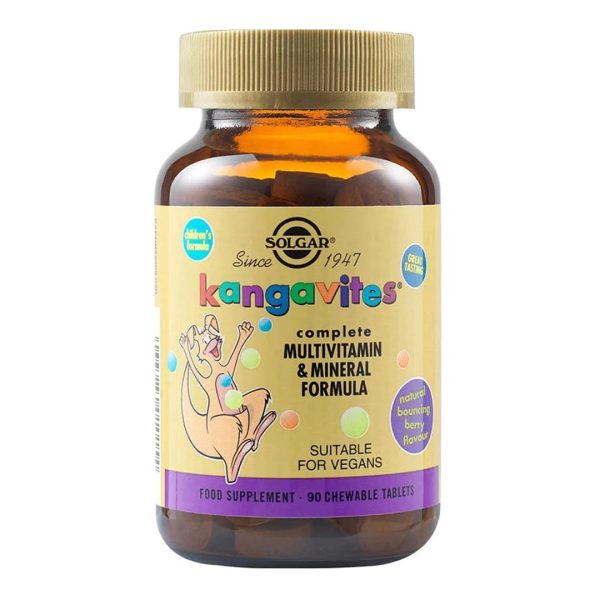 Solgar – Kangavites Multivitamin & Mineral Formula 60 chewable tabs