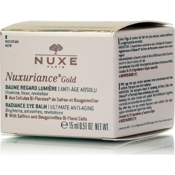 Nuxe – Nuxuriance Gold Radiance Eye Balm 15ml
