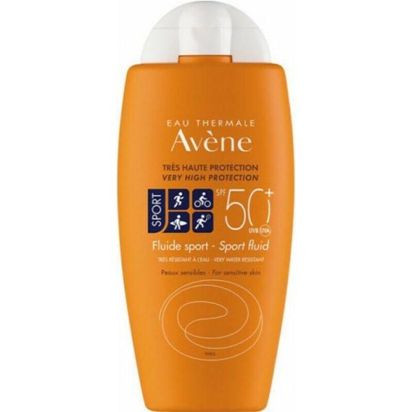 Avene - Fluide Sport Αντηλιακό για Πρόσωπο και Σώμα SPF 50+ 100ml