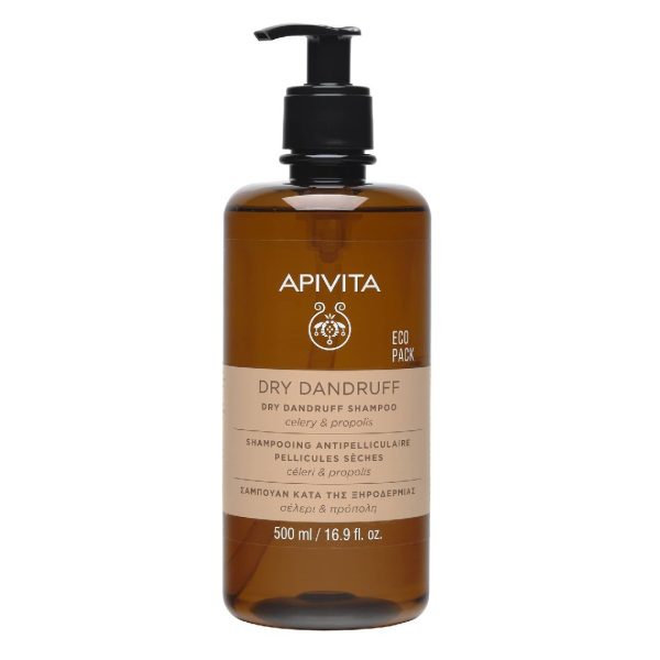 Apivita - Dry Dandruff Σαμπουάν κατά της Ξηροδερμίας 500ml Apivita - Dry Dandruff Σαμπουάν κατά της Ξηροδερμίας 500ml