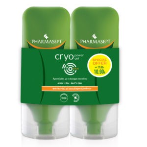 Υγεία-φαρμακείο Pharmasept – Cryo Ψυκτικό gel με Εκχυλίσματα Βοτάνων 2x100ml