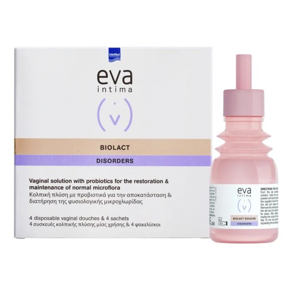 Intermed – Eva Intima Biolact Douche Disorders 4 douches x 4 sachets Intermed – Eva Intima Biolact Douche Disorders 4 douches x 4 sachets