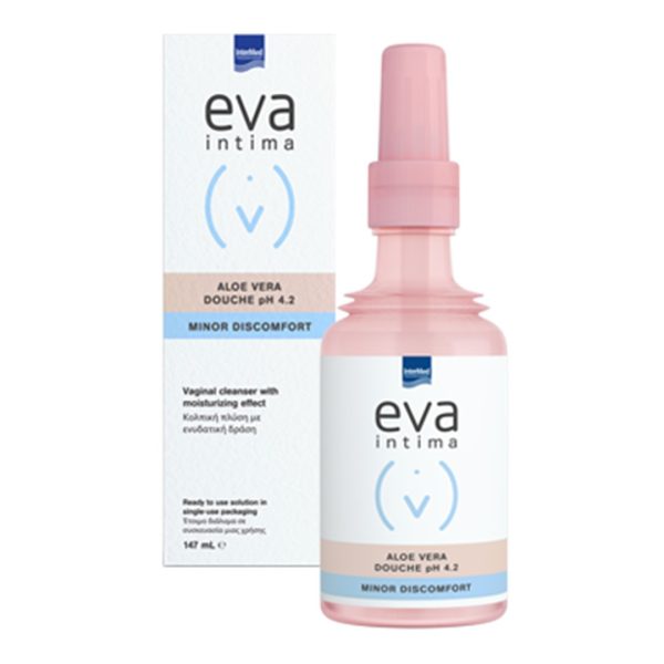 Intermed - Eva Intima Minor Discomfort Aloe Vera Douche pH 4.2 Υγρό Καθαρισμού με Αλόη 147ml Intermed - Eva Intima Minor Discomfort Aloe Vera Douche pH 4.2 Υγρό Καθαρισμού με Αλόη 147ml