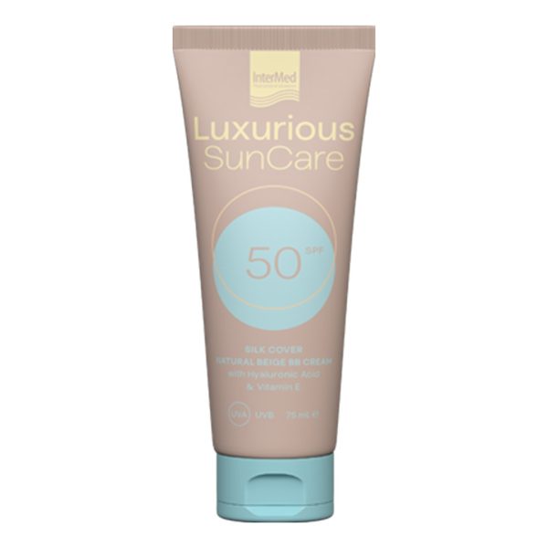 Intermed - Luxurious Suncare Αντηλιακή Κρέμα BB Natural Beige SPF50 75ml