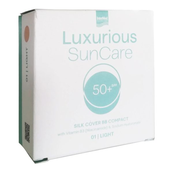 Intermed - Luxurious Suncare Αντηλιακή Πούδρα Προσώπου SPF50+ Light 12gr