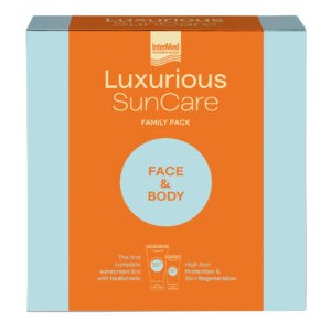 Face Sun Protetion Intermed – Luxurious Suncare Family Pack Face Cream SPF50 75ml & Body Cream SPF50 200ml