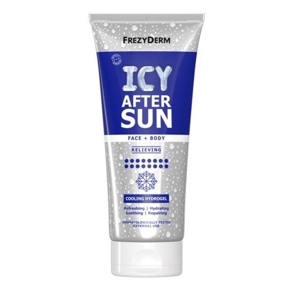 4Εποχές Frezyderm – Icy After Sun Υδρογέλη Αποκατάστασης Δέρματος μετά τον Ήλιο 200ml