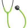Littmann - Στηθοσκόπιο 3M™ Littmann® Classic III Lime Green με κώδωνα smoke, στέλεχος μπλε 5875