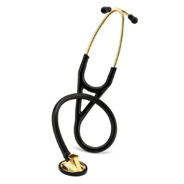 Littmann - Στηθοσκόπιο Master Cardiology Κώδωνας Brass Finish Μαύρος Αυλός Κωδικός 2175