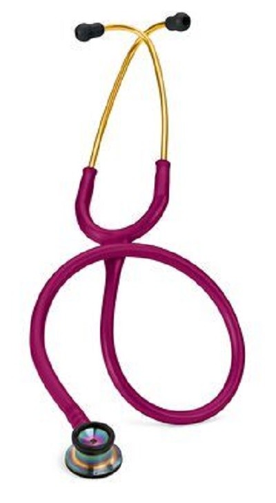 Littmann - Στηθοσκόπιο Classic II Βρεφικό Κώδωνας Rainbow Finish Raspberry Αυλός Κωδικός 2157