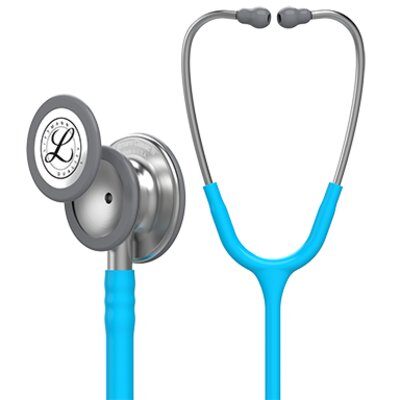Littmann - Στηθοσκόπιο Classic III Κώδωνας Standard-Finish Turquoise Αυλός 27 ίντσες Κωδικός 5835