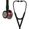 Littmann - Στηθοσκόπιο Cardiology IV Μαύρο με Κώδωνα Rainbow-Finish Μαύρο Στέλεχος Ακουστικά 69cm Κωδικός 6165