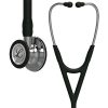 Littmann - Στηθοσκόπιο Cardiology IV Μαύρο με Kώδωνα και Στέλεχος Mirror-Finish Ανοξείδωτα Ακουστικά 69cm 6177
