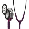 Littmann - Classic III Στηθοσκόπιο Plum με Κώδωνα Mirror-Finish Στέλεχος Pink και Ακουστικά Smoke 27 ίντσες REF 5960