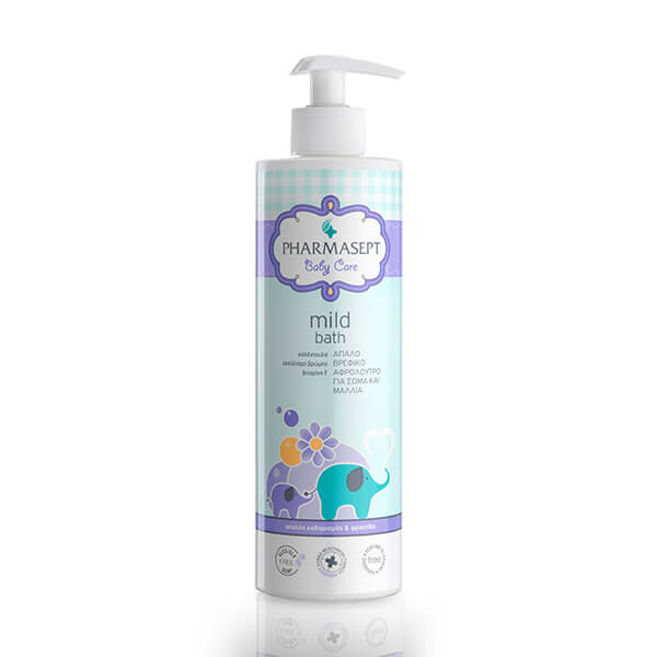 Pharmasept Baby Care Mild Bath Απαλό Βρεφικό Αφρόλουτρο Για Σώμα & Μαλλιά 500ml