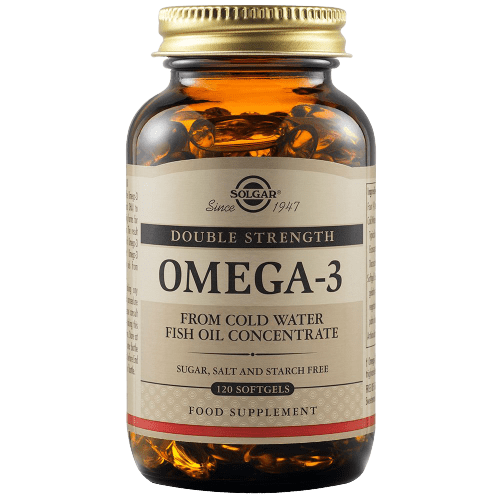 Solgar - Omega-3 Double Strength Λιπαρά Οξέα 120 softgels