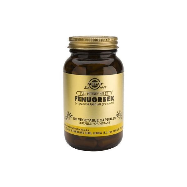Solgar - Fenugreek Μείωση Χοληστερίνης 100 Κάψουλες