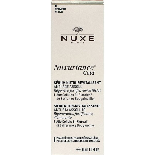 Nuxe - Nuxuriance Gold Ultimate Anti-Aging Nutri-Revitalizing Serum Ορός Θρέψης & Αναζωογόνησης 30ml