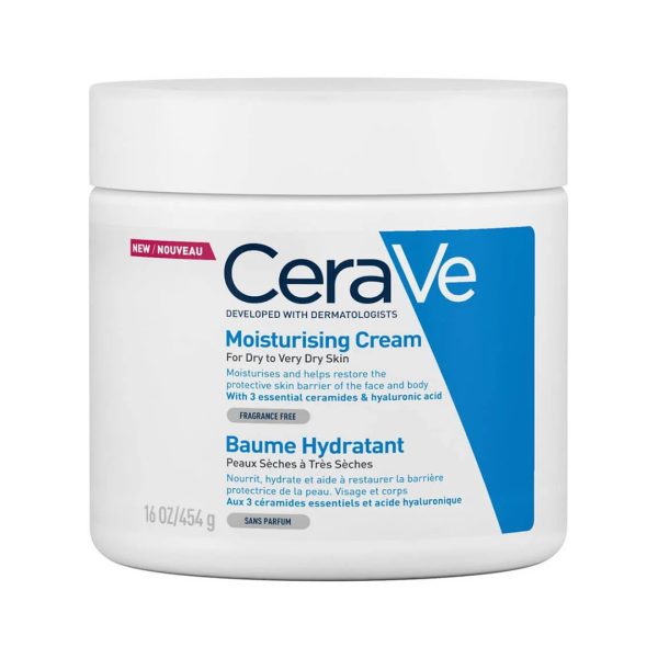 CeraVe - Moisturising Cream Ενυδατική Κρέμα Προσώπου & Σώματος 454gr CeraVe - Moisturising Cream Ενυδατική Κρέμα Προσώπου & Σώματος 454gr