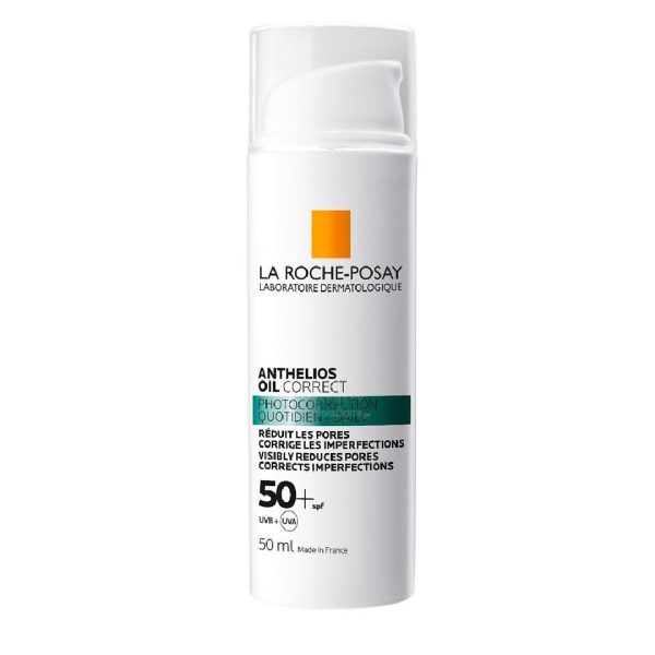 La Roche Posay - Anthelios Αντηλιακό Oil Photocorrection Daily Gel Κρέμα SPF50 Κατά των Ατελειών Και Της Φωτογήρανσης 50ml