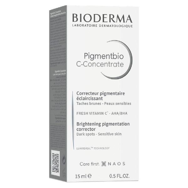 Bioderma - Pigmentbio C-Concentrate Ορός Φωτεινότητας & Διόρθωσης για Δέρμα με Τάση Υπερμελάγχρωσης 15ml