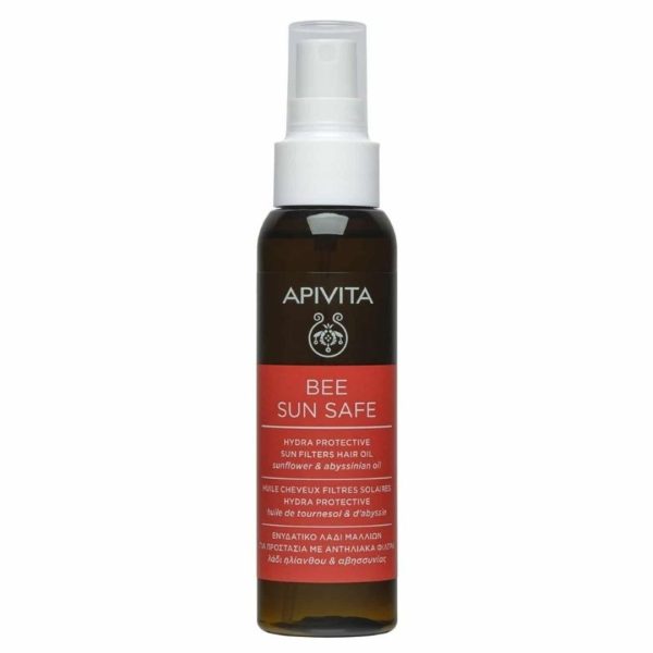 Apivita - Bee Sun Safe Eνυδατικό Λάδι Μαλλιών για Προστασία με Αντηλιακά Φίλτρα 100ml