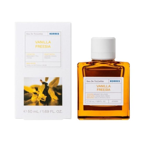 Korres - Vanilla Freesia Eau De Toilette 50ml