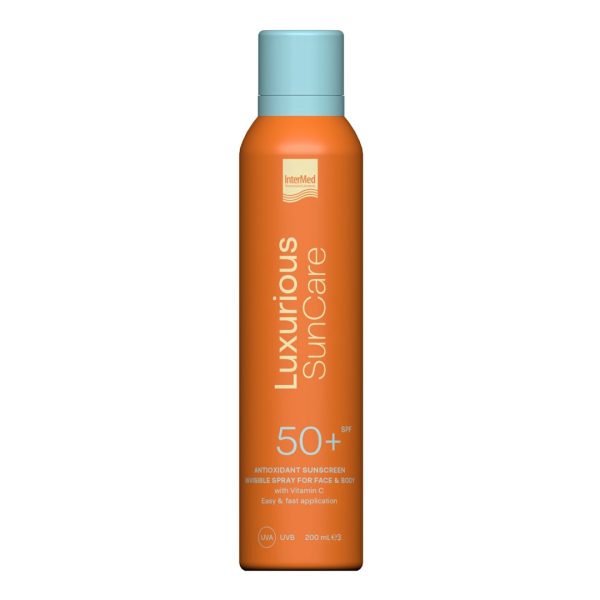 Intermed - Luxurious Suncare Αντηλιακό Spray για Πρόσωπο & Σώμα SPF 50+ 200ml Intermed - Luxurious Suncare Αντηλιακό Spray για Πρόσωπο & Σώμα SPF 50+ 200ml