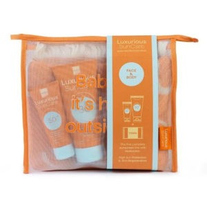 4Seasons Intermed – Luxurious Suncare Face Cream SPF50 75ml & Body Cream SPF30 200ml & Towel
