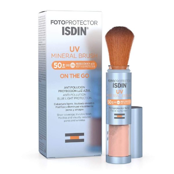 ISDIN - Fotoprotector UV Mineral Brush Αντηλιακό Προσώπου σε Πούδρα  SPF50+ 2gr