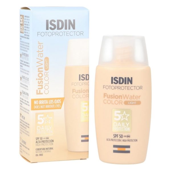 Isdin - Fotoprotector Fusion Water Αντηλιακή Κρέμα Προσώπου SPF50 με Light Χρώμα 50ml Isdin - Fotoprotector Fusion Water Αντηλιακή Κρέμα Προσώπου SPF50 με Light Χρώμα 50ml