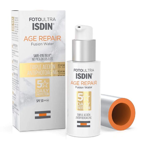 ISDIN - Age Repair Fusion Water Αντηλιακό Προσώπου SPF50 50ml