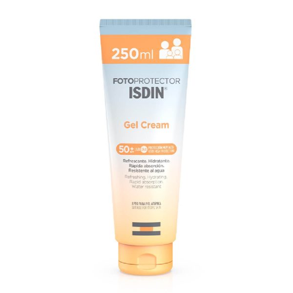 ISDIN - FotoProtector Gel Cream Αντηλιακή Κρέμα σε Μορφή Τζελ με Υψηλή Προστασία SPF50+ 250ml