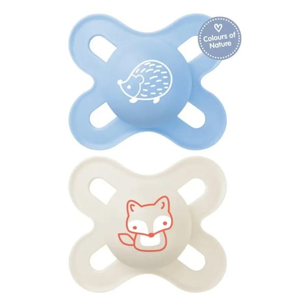 MAM - 125S - Original Start Ορθοδοντική Πιπίλα Σιλικόνης 0-2 Μηνών 2τμχ