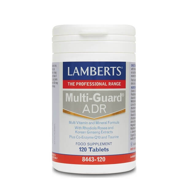 Lamberts - Πολυφόρμουλα Ενέργειας & Τόνωσης με Rhodiola Korean Ginseng Q10 & Ταυρίνη - 120tabs Lamberts - Πολυφόρμουλα Ενέργειας & Τόνωσης με Rhodiola Korean Ginseng Q10 & Ταυρίνη - 120tabs