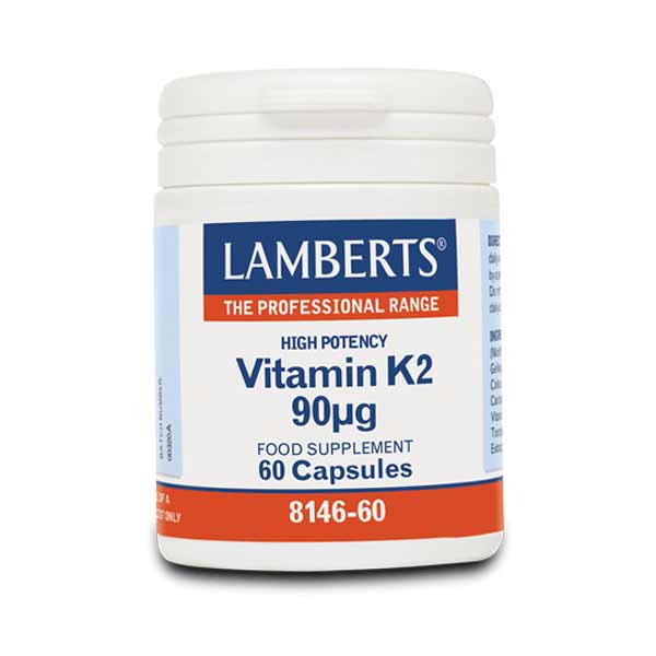 Lamberts - Συμπλήρωμα Βιταμίνης K2 (90mg) - 60caps