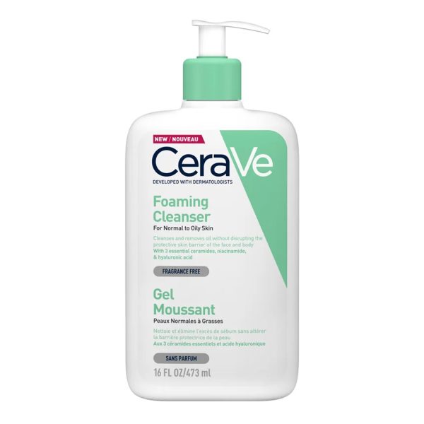 CeraVe - Foaming Cleanser Καθαριστικό Gel Προσώπου & Σώματος 473ml CeraVe - Foaming Cleanser Καθαριστικό Gel Προσώπου & Σώματος 473ml