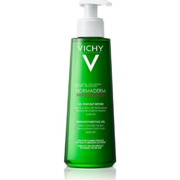 Vichy- Normaderm Phytosolution Gel Καθαρισμού Προσώπου για Λιπαρές Επιδερμίδες με Τάση Ακμής 400ml