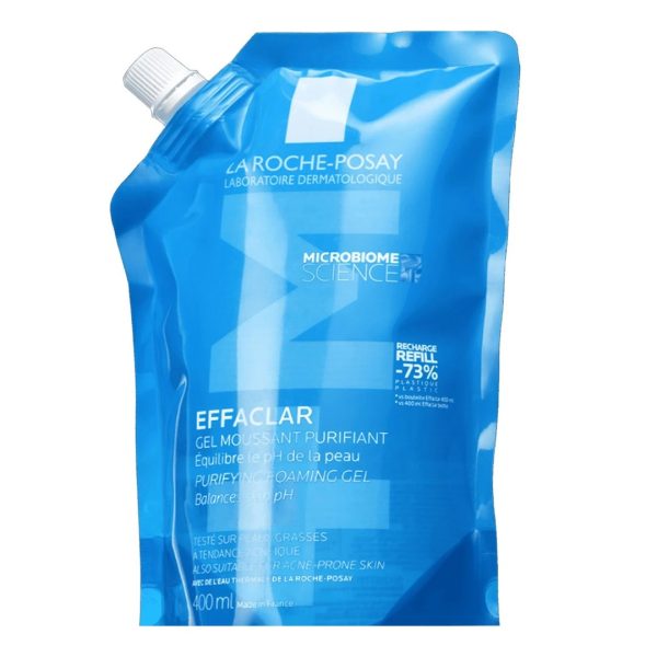 La Roche Posay - Effaclar Αφρώδες Gel Καθαρισμού Προσώπου Ανταλλακτικό 400ml