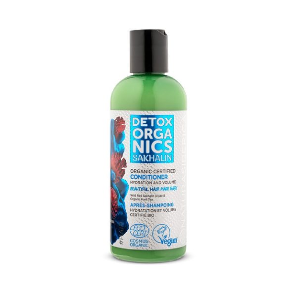 Natura Siberica - Detox Organics Sakhalin conditioner ενυδάτωσης και όγκου 260ml