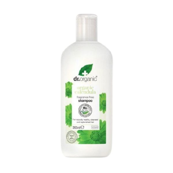 Dr. Organic - Organic Calendula Shampoo Σαμπουάν με Έλαιο Βιολογική Καλέντουλας 265ml