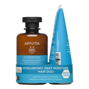 Άνδρας Apivita – Promo Hydration Σαμπουάν 250ml & Μαλακτική Κρέμα Μαλλιών 150ml
