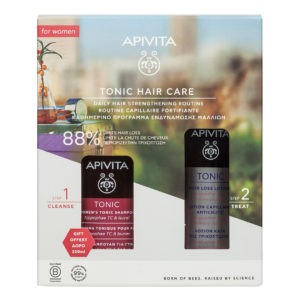 Γυναίκα Apivita – Promo Tonic Hair Care: Λοσιόν Κατά της Τριχόπτωσης 150ml & Τονωτικό Σαμπουάν για Γυναίκες 250ml