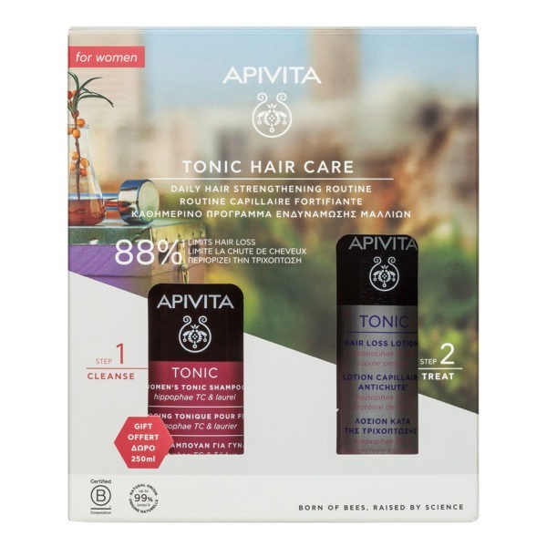 Sets & Special Offers Apivita – Promo Tonic Hair Care: Hair Loss Lotion 150ml & Women’s Tonic Shampoo 250ml